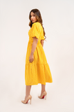 YELLOW LONG DRESS