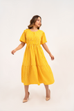 YELLOW LONG DRESS