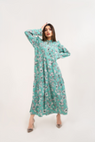 SUMMER FLORAL LONG DRESS
