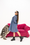 BLUE MAXY DRESS