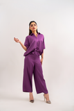 PURPLE CO-ORD SET