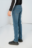 LIGHT BLUE DENIM - SLIM FIT