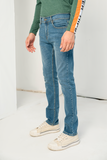 MID BLUE DENIM - SLIM FIT