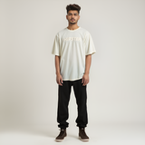 HIPSTER Embossed Baggy Off-White