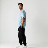 HIPSTER Embossed Baggy Sky Blue SS25