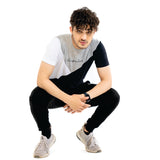 BLACK & GREY TEE
