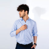 BLUE CASUAL SHIRT