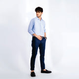 BLUE CASUAL SHIRT