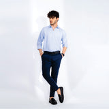 BLUE CASUAL SHIRT