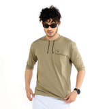 ROUND NECK POCKET TEE